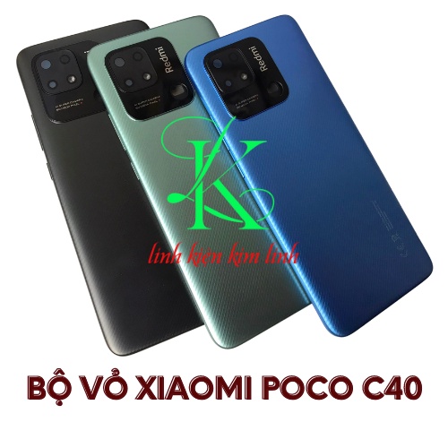 Vỏ XM poco c40 ( vỏ thay cho XM poco c40 ) đủ màu