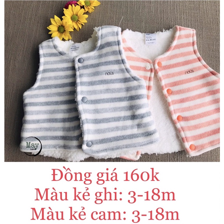 Áo ghi lê Nous cho bé từ 3-18 tháng