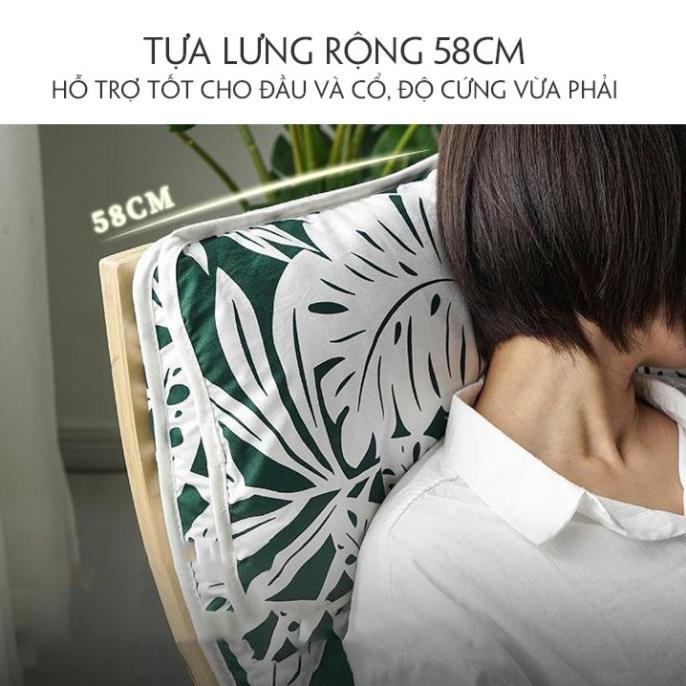 Ghế thư giãn bập bênh, ghế Poang cao cấp