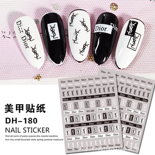 Miếng dán móng tay 3D nail sticker - Ann933233