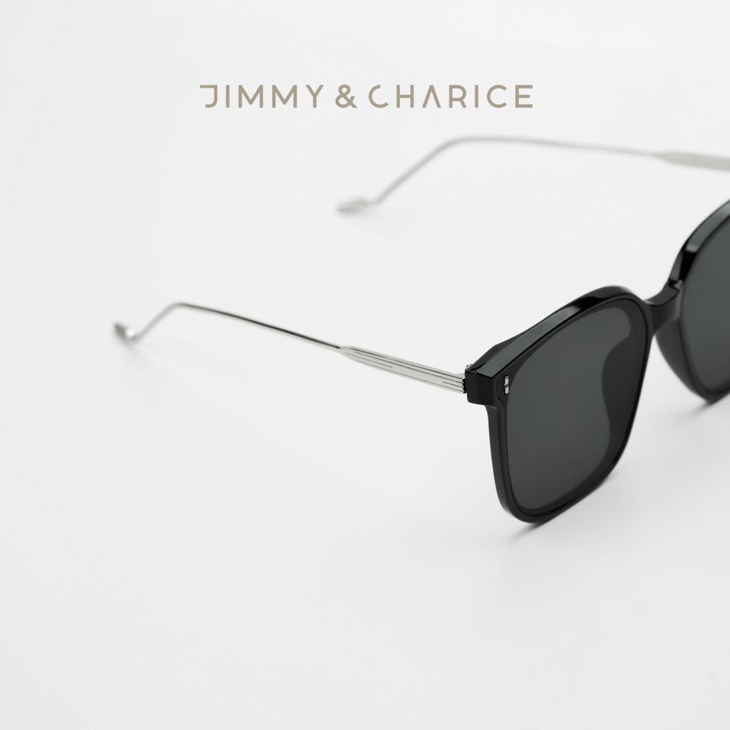 Kính râm nữ mắt vuông nhựa Jimmy & Charice Amber Kr210