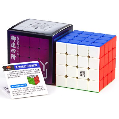 Rubik 4x4 YJ YuSu V2 M 4x4x4 Có Nam Châm Khối Rubik 4 Tầng