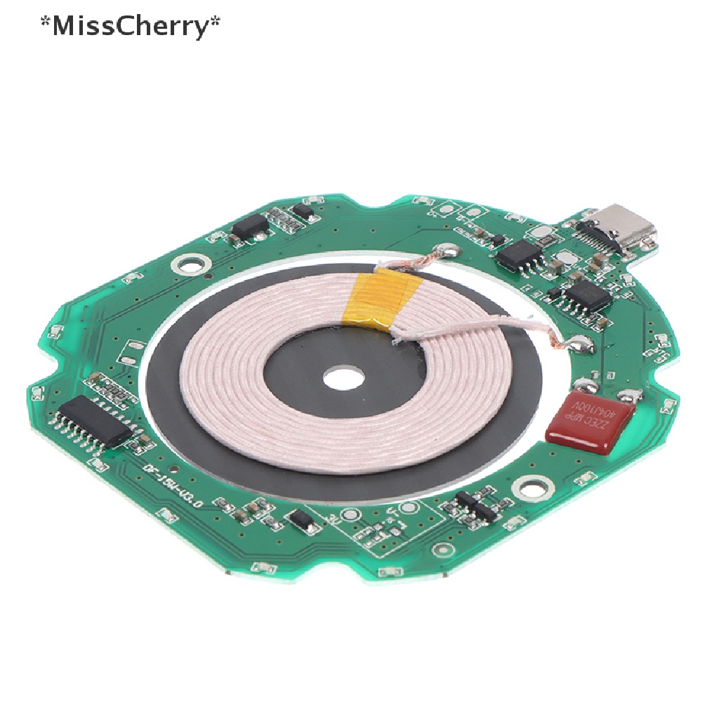 Mô Đun Bảng Mạch Sạc Nhanh Không Dây Qi 15W + Sạc Cuộn Dây