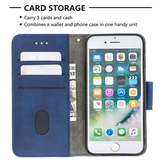 Ốp lưng da gập cho iPhone 8 Plus iPhone 7 Plus iPhone 6 6S Plus