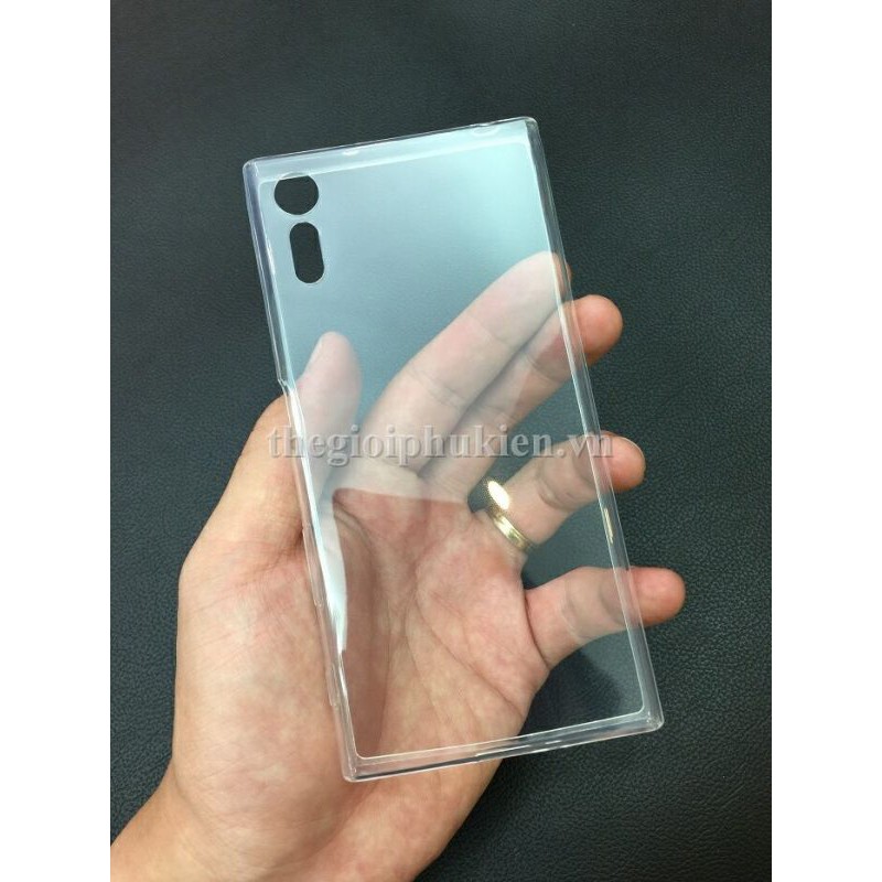 Ốp lưng silicon dẻo trong suốt Sony Xperia XZ siêu mỏng 0.5 mm