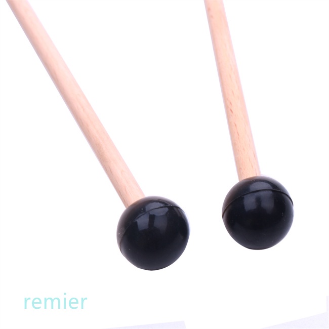 1 Cặp Dùi Trống Cán Gỗ + Đầu Cao Su Mềm Mại