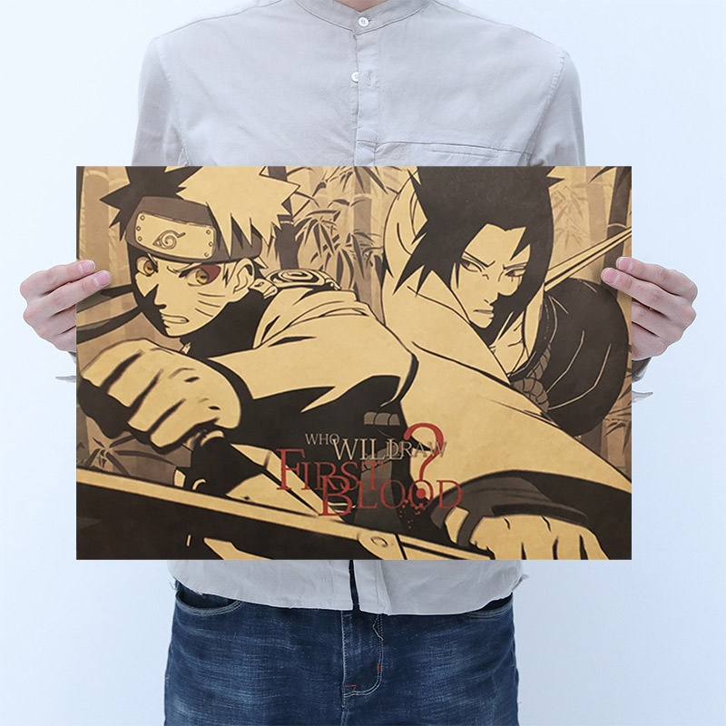 doggtr Poster Hình Phim Hoạt Hình Naruto Dán Tường Trang Trí Đẹp Mắt