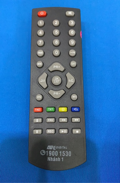 REMOTE ĐIỀU KHIỂN ĐẦU THU VTC 201