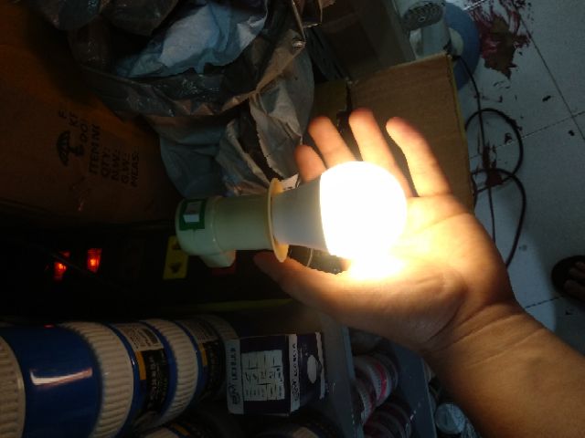 Led nấm 3w chống nước (  Vàng )