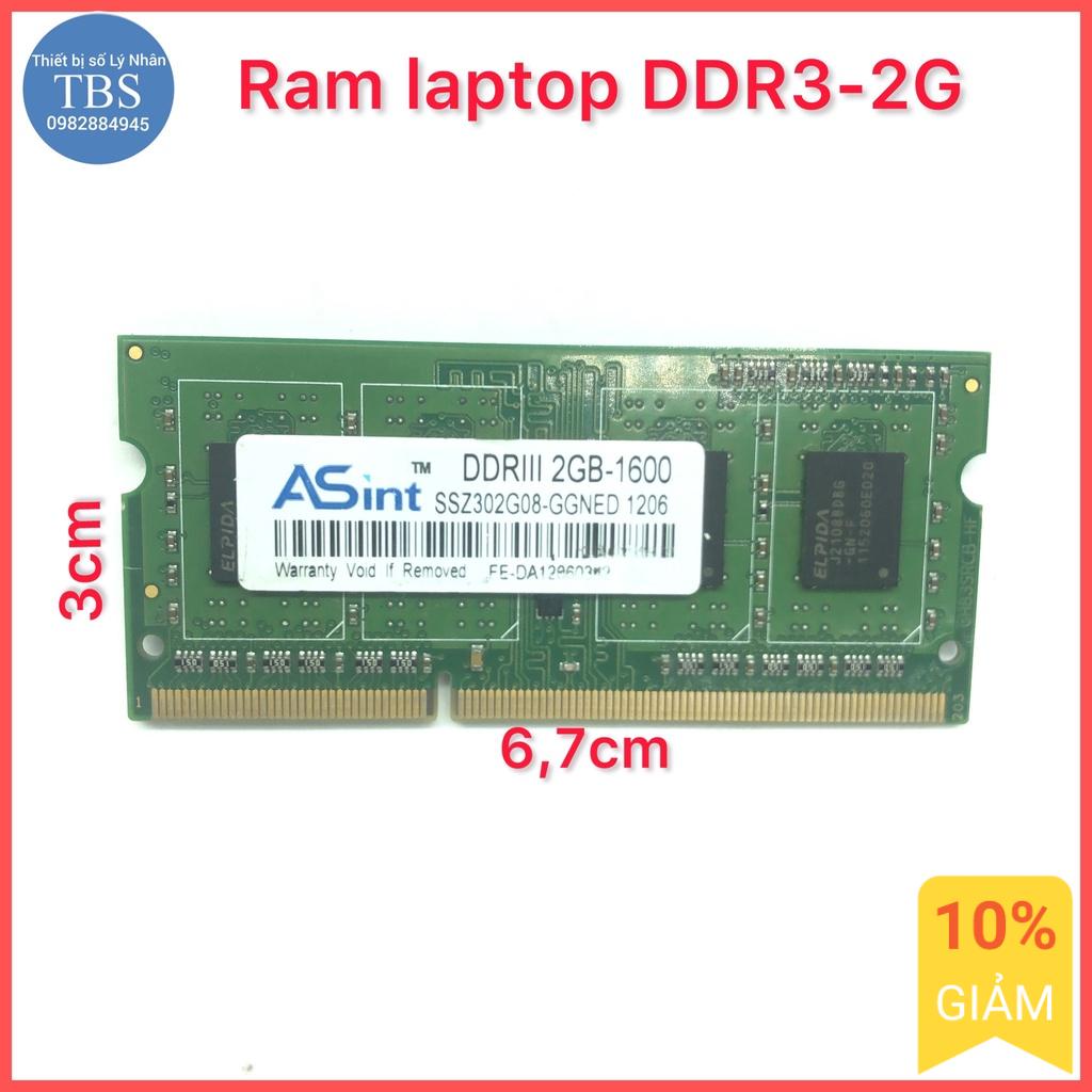 Ram laptop Asint DDR3 -2G Bus 1600