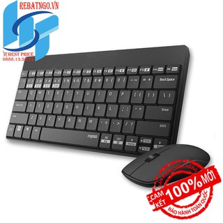  Bộ Bàn Phím Và Chuột Không Dây Rapoo 8000