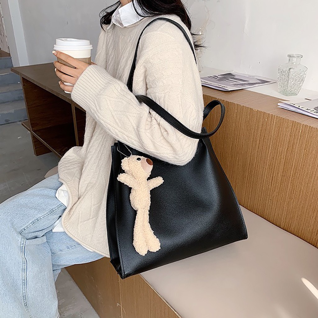 Túi đeo vai đeo chéo da nữ đẹp đi chơi Hàn Quốc TREO GẤU DC157 | BigBuy360 - bigbuy360.vn