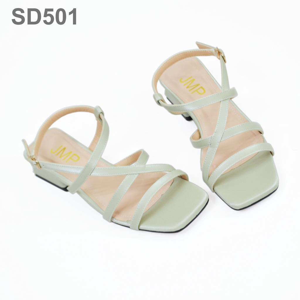 JMP - Sandal gót vuông 3cm quai dây - SD501