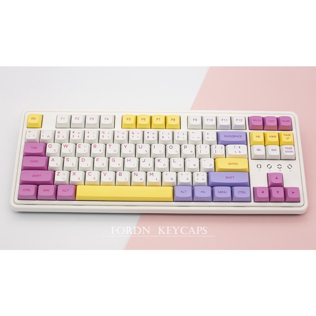 Nắp Phím Bấm Điều Chỉnh Được Nhiều Màu Sắc Dễ Thương Dành Cho Bàn Phím Cơ xda 61/87/96/98/84/68/64/100 RK Ik Redragon