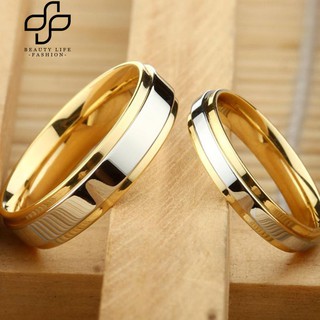 Nhẫn cặp đôi bằng thép titan