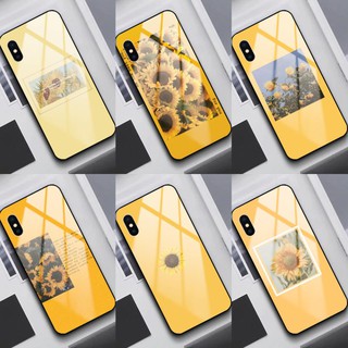 Ốp lưng kính samsung galaxy a10 a10s a20 a20s a30 a50 a50s a30s a70 in hình hoa