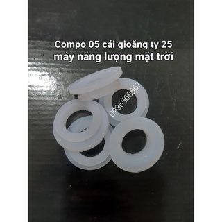 Combo 05 Ron gioăng ty phi 25 máy nước  nóng năng lượng mặt trời