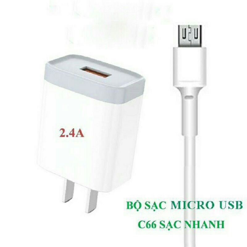 Củ sạc, bộ sạc SENDEM C66, sạc nhanh 12W