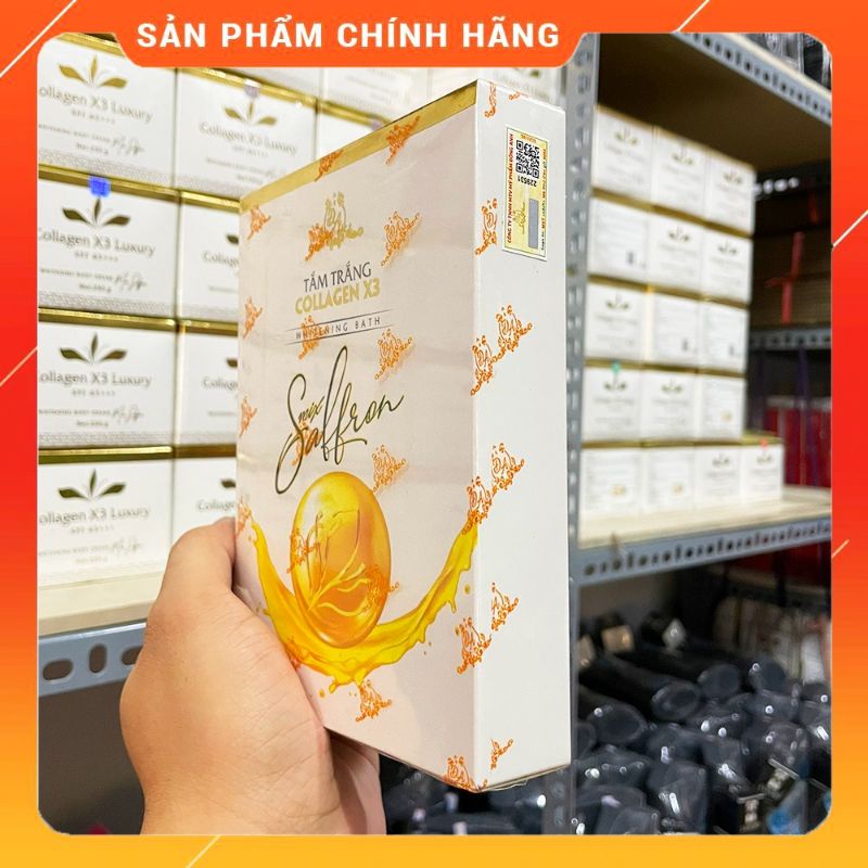 [Chính hãng] Tắm trắng Mix Saffron Collagen X3 Luxury chính hãng Mỹ Phẩm Đông Anh