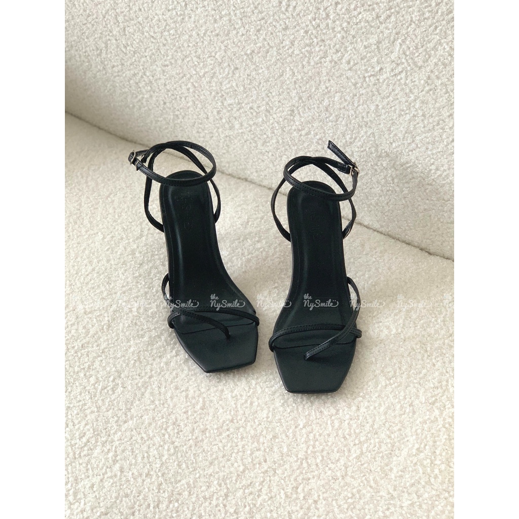 Giày sandal cao gót nữ NySmile 7P quai mảnh xỏ ngón - The NySmile - INTA