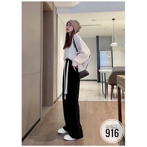 Quần suông ống rộng siêu chất Hàng Quảng Châu Cao cấp