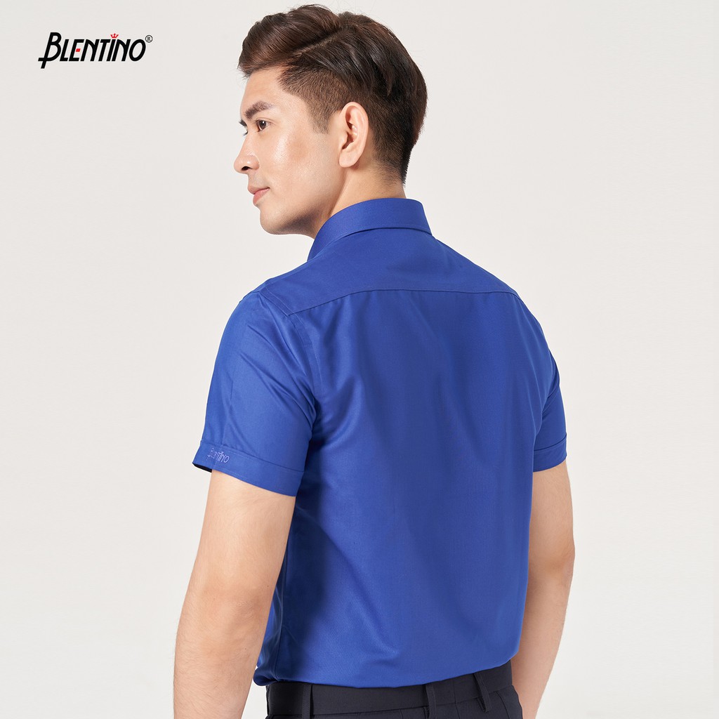 Blentino Áo sơ mi nam ngắn tay BSD05