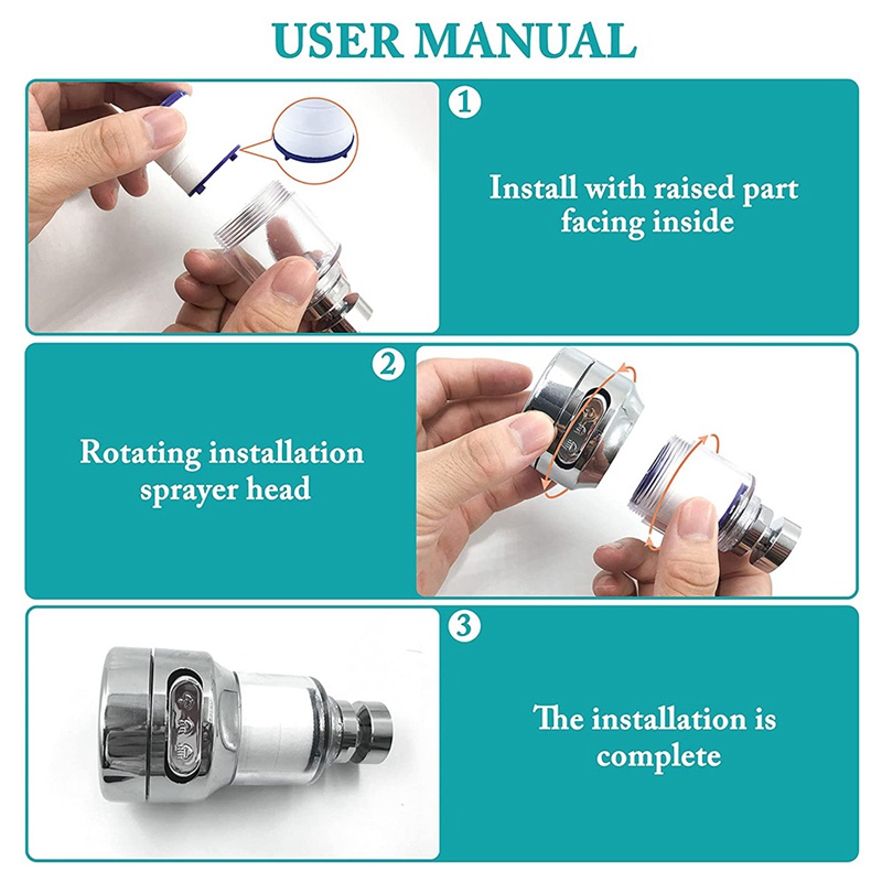 Set 10 Bộ Lọc Nước Thay Thế Dành Cho Vòi Rửa Nhà Bếp