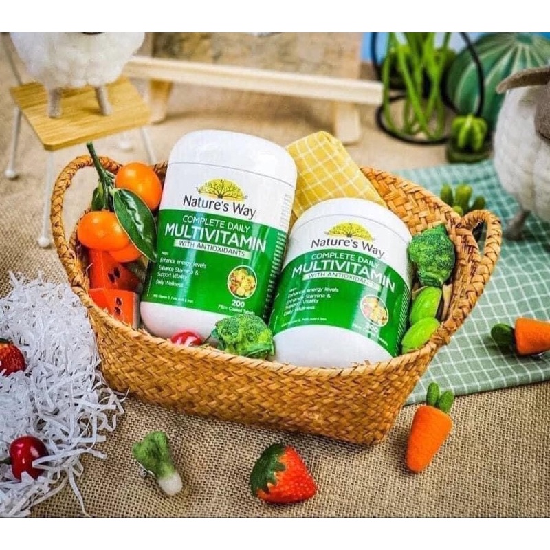 Vitamin tổng hợp Nature’s Way Úc 200 viên - Xuất xứ Úc