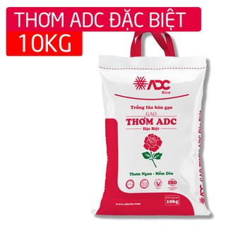 [Gạo Shopee] Thơm ADC Đặc biệt 10kg Dẻo ngọt mềm cơm