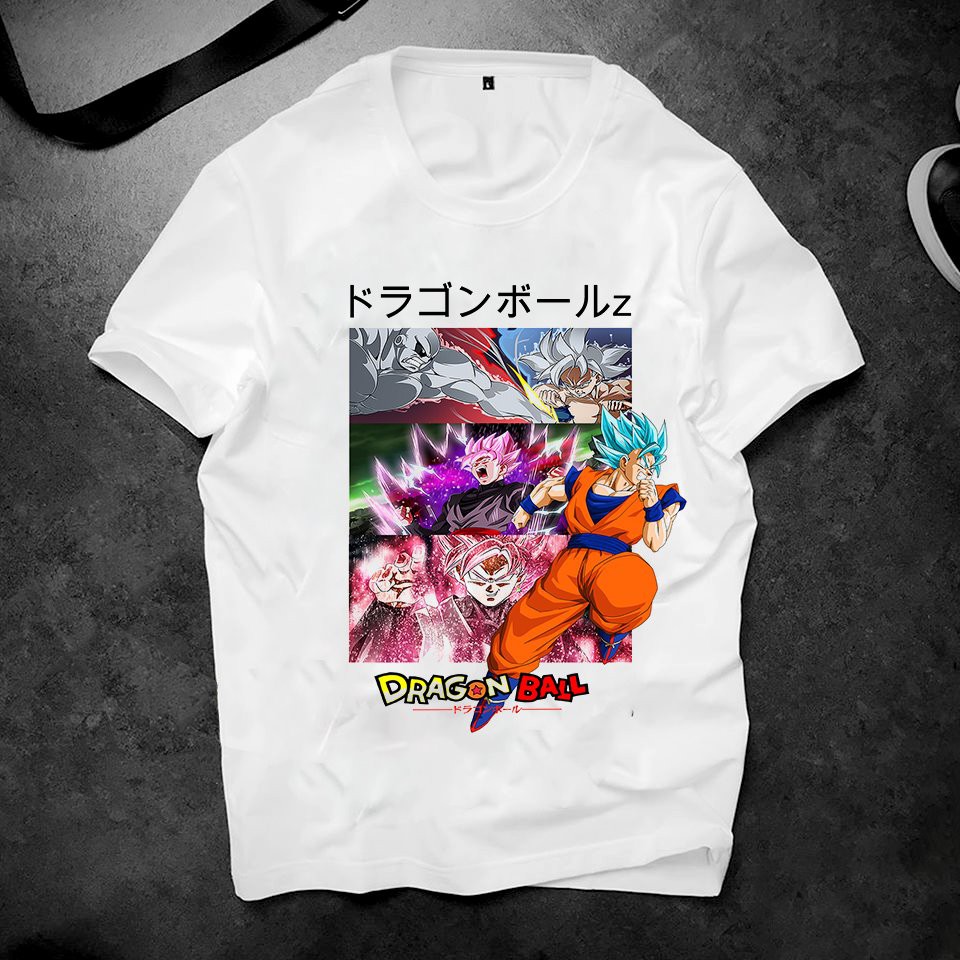 Áo thun form rộng unisex hình GoKu chất vải đẹp2019ts712