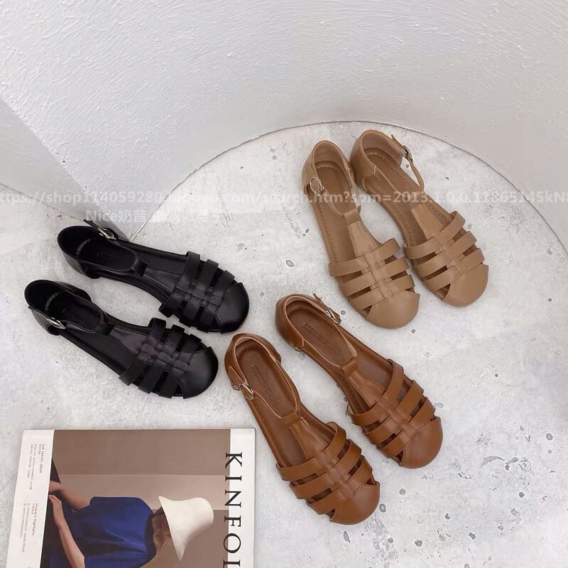 Sandal Rọ Hàn Quốc Vintage ( Có ảnh thật )