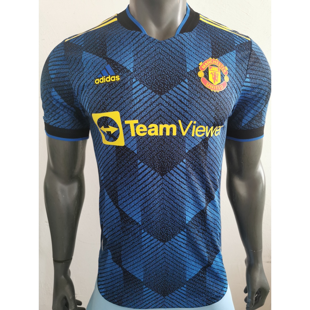 Áo Thun Bóng Đá Đội Manchester United 2021-22 Cho Nam Nữ