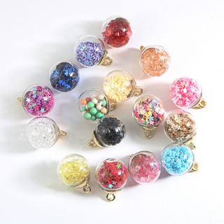 Charm TRÒN LẤP LÁNH phụ kiện handmade [GIAO NGẪU NHIÊN]