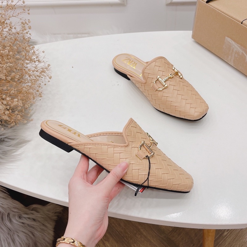 Sục zara giọ đan khoá ngang xuất dư fullbox