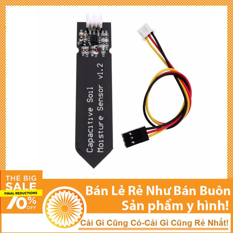 Ship Now  Cảm Biến Độ Ẩm Đất Điện Dung Arduino V1.2 Giao Trong 2 Giờ