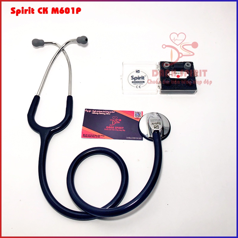 ỐNG NGHE SPIRIT CK-M601P  | MIỄN PHÍ KHẮC TÊN | ỐNG NGHE 1 MẶT CAO CẤP MẠ CROM