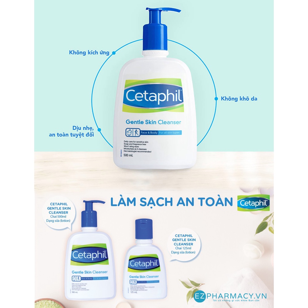 [Mã ICBBACK1219 hoàn 20K xu đơn 0Đ] Sữa Rửa Mặt Cetaphil Gentle Skin Cleanser - Dịu Nhẹ Cho Mọi Loại Da | BigBuy360 - bigbuy360.vn