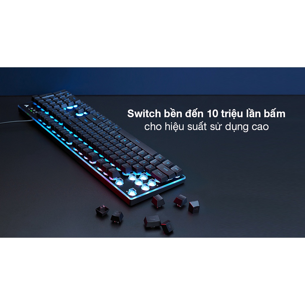 Bàn phím giả cơ gaming Rapoo V58