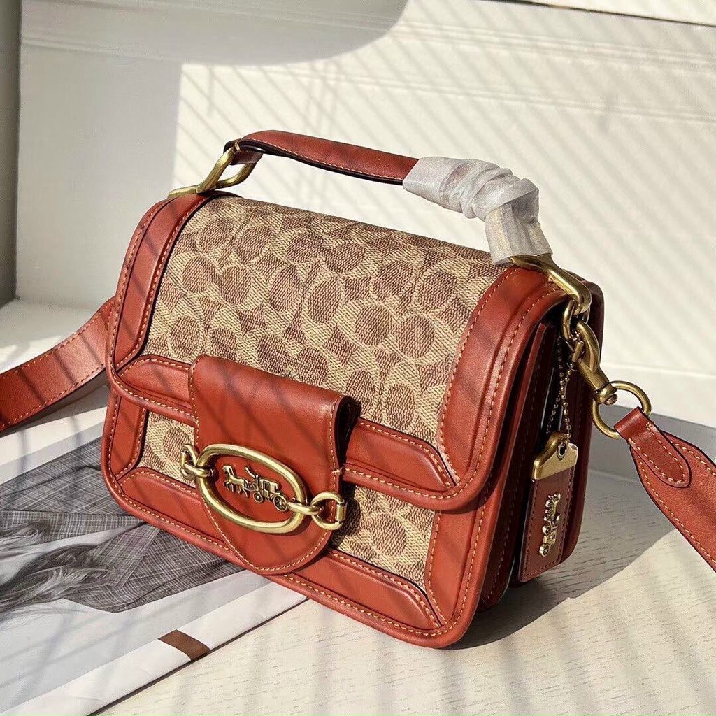 [ HÀNG Canh SALE-  Túi Xách Coa*ch HERO Shoulder Siêu sang