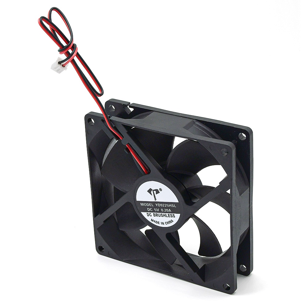 DIYMORE Phụ kiện quạt tản nhiệt 5V 12V 24V 0.20A 9cm 2pin cho máy in 3D