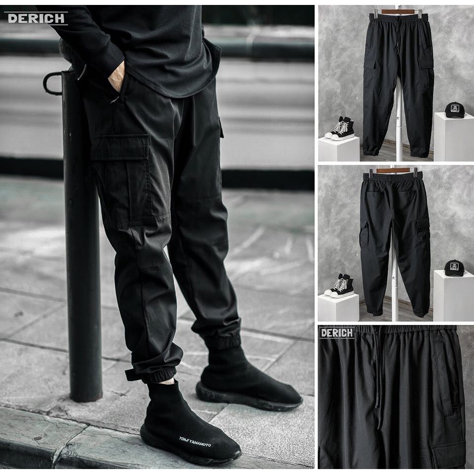 Quần Jogger Nam Nữ bó gấu túi hộp NANU WEAR phong cách đường phố DX - 185