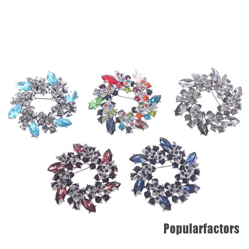 Ghim Cài Áo Hình Hoa Hướng Dương Đính Đá