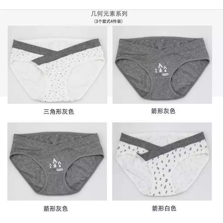 Quần lót bầu cạp chéo cotton mềm mại