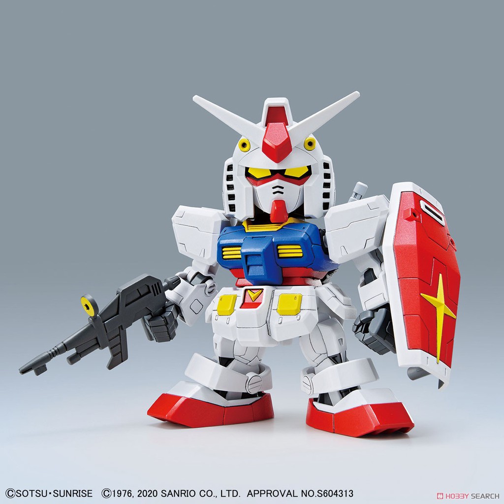 Mô Hình Gundam Bandai Hello Kitty / RX-78-2 Gundam SD EX Standard [GDB] [BSD]