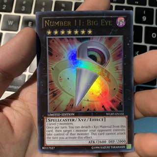 [Thẻ Bài Yugioh Chính Hãng] Number 11: Big Eye