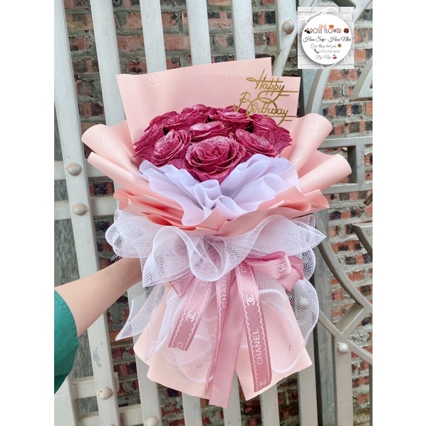 Bó Hoa Nhũ 12 Bông