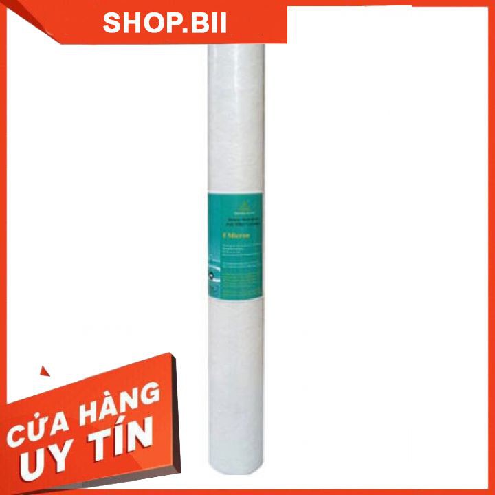 Lõi Lọc Nước Thô Loại 20 Inch Hàng Cao Cấp Lắp Cho Các Cốc Lọc Thô Loại 20 inch Dùng Để Lọc Nước Đầu Vào Khi Sử Dụng.