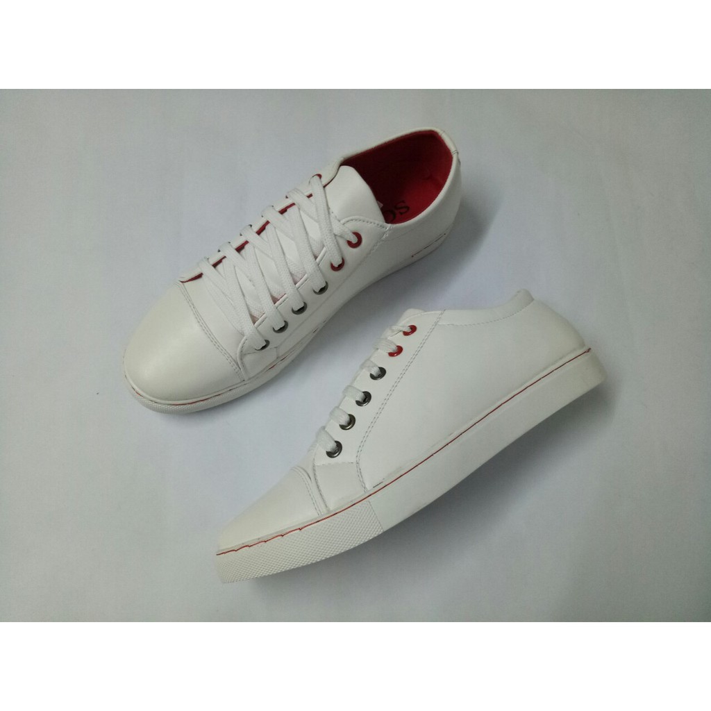 Giày sneaker bata nam trắng | BigBuy360 - bigbuy360.vn