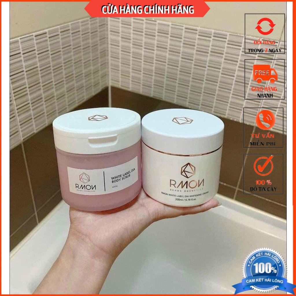 Muối Tẩy Da Chết Trắng Da Rmon White Body Scrub 400gr - DORIS.STORE
