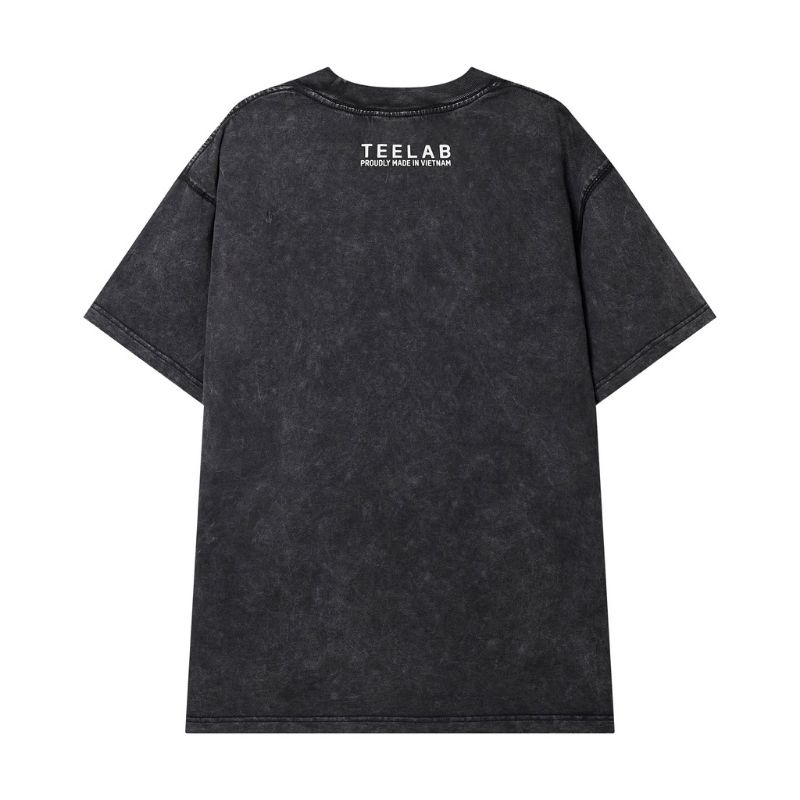 Áo Thun Trơn Tay Lỡ TEELAB Ullzang Unisex 1 Màu- Áo Phông Nam Nữ Unisex 100% Cotton